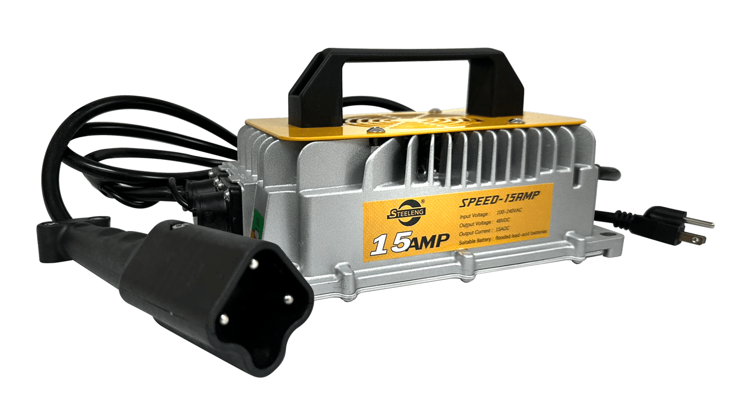 CHYM02 – STEELENG 48V Charger Yamaha Drive and Drive 2 15AMP