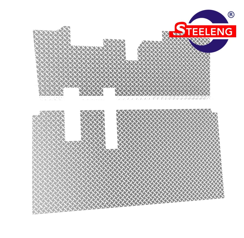 FCRX03 – SGC Polished Aluminum Diamond Plate Floor Mat for EZGO RXV