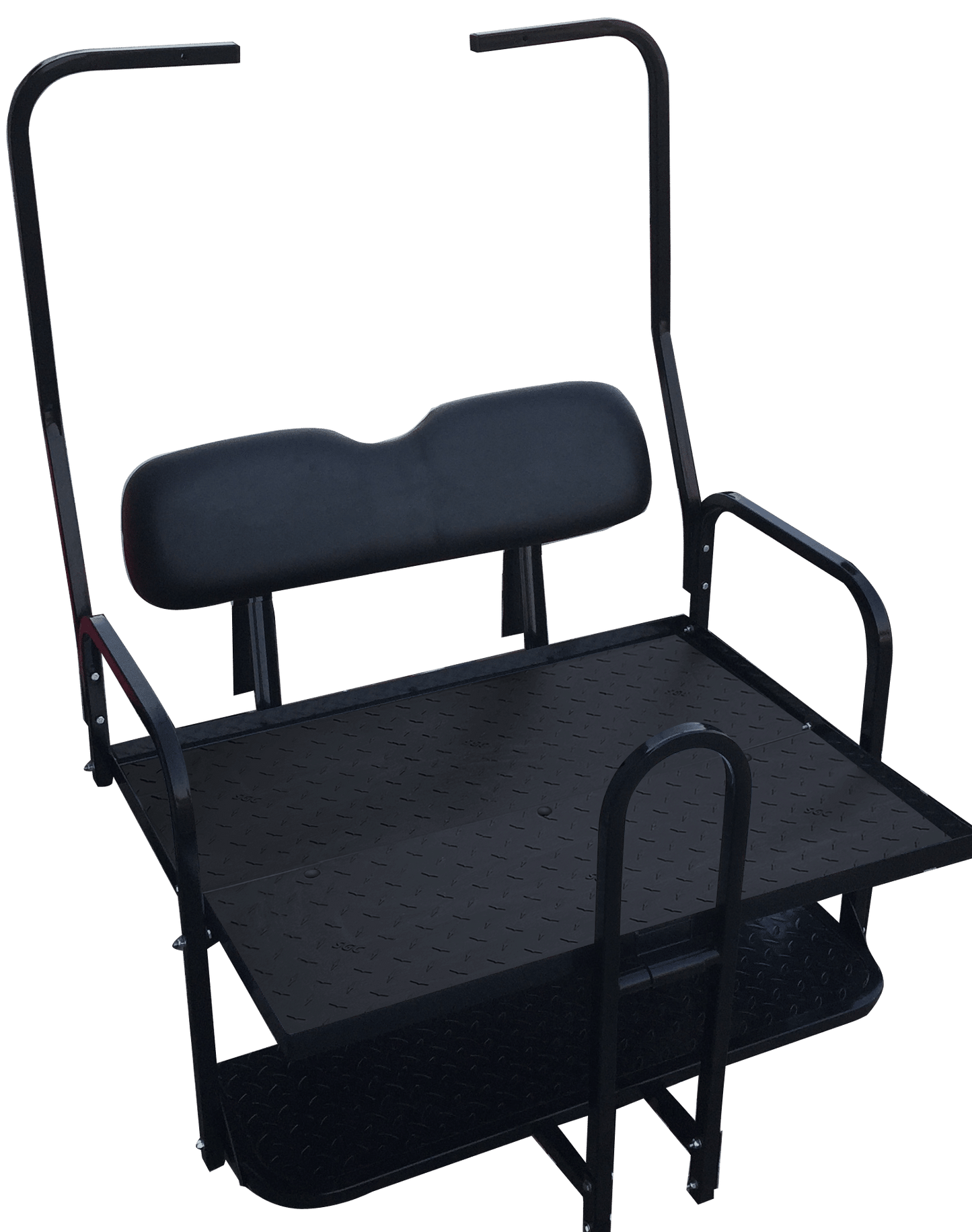 BNDL-SFDS08-SC0023 – NOMAD Rear Flip Seat – Club Car DS (1982-2000.5) / White Cushion Set