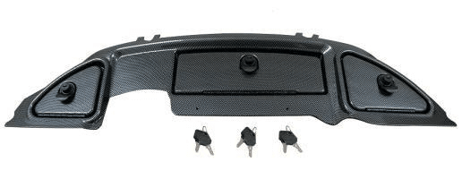 DAPR02 – SGC Club Car Precedent Replacement Carbon Fiber Dashboard w/ Locking Glove Boxes (2004-2007)