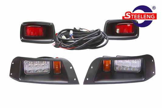 LITX01 – EZGO TXT 1996-2013 Golf Cart Adjustable LED Headlights / Tail lights