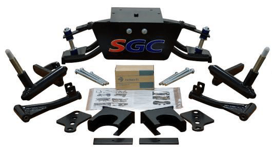 LKDS01 – SGC Lift Kit – 6″ Heavy Duty Double A-Arm for Club Car DS (2004.5-up)