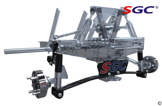 LKDS03 – SGC Lift Kit – 4″ Block (Spindle Extension) for Club Car DS (1982-2010)