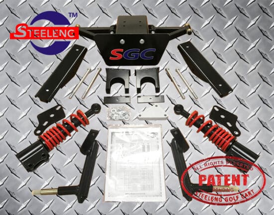 LKPR02 – SGC Lift Kit – 6″ Heavy Duty Built-In Coil-Over Shocks A-Arm for Club Car Precedent (2004-up)