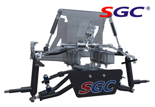 LKPR04 – SGC Lift Kit – 4” Heavy Duty Double A-Arm Suspension for Club Car Precedent / Tempo (2004-up)