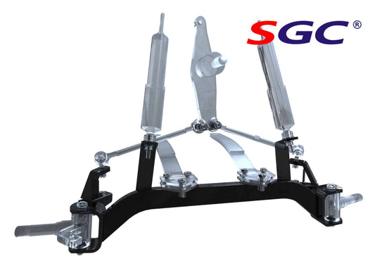 LKTX10 – SGC Lift Kit – 6″ Drop Axle kit for EZGO MPT/ Workhorse 1200 (1994 – 2001.5) Gas