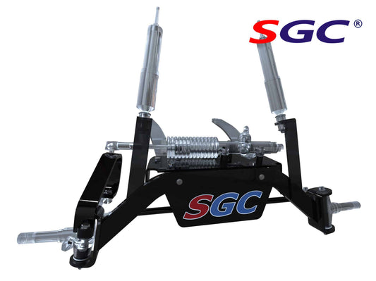 LKTX11 – SGC Lift Kit – 6″ Drop Axle kit for EZGO MPT/ Workhorse 1200 (2001.5-2013) Gas