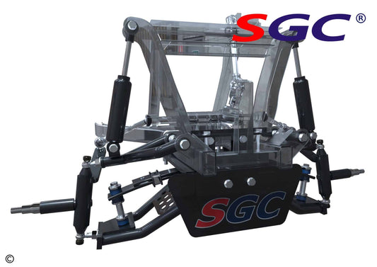 LKYM07 – SGC Lift Kit – 4″ Heavy Duty Double A-Arm kit for Yamaha G29 (Drive) Electric or Gas