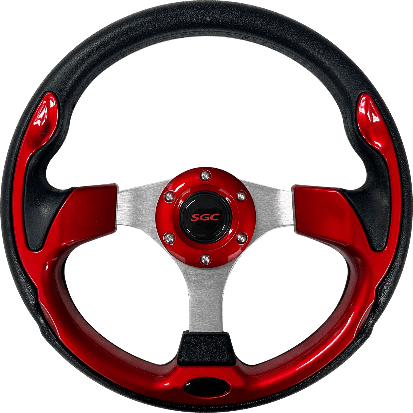 WA0004 – SGC SW04 STEERING WHEEL – Sporty – Fire Engine Red