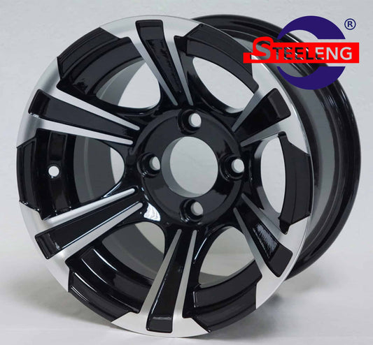 WH1201 – SGC 12″ Blade Machined/Black Wheel – Aluminum Alloy