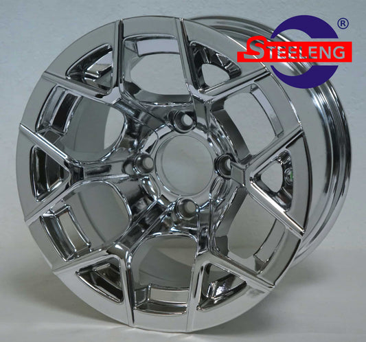 WH1228 – SGC 12″ Rally Chrome Wheel – Aluminum Alloy