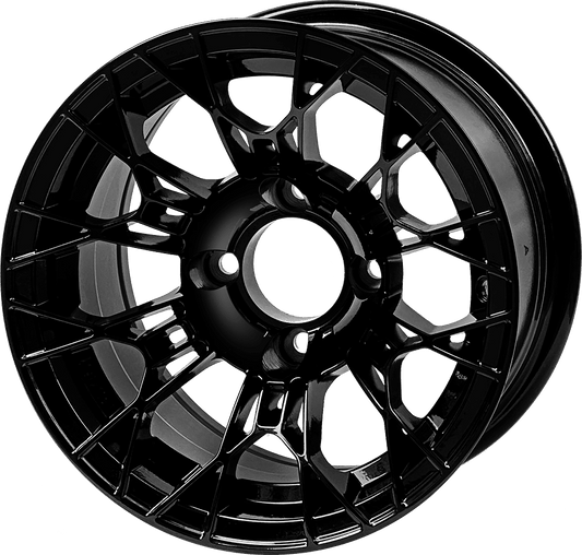 WH1274 – SGC 12″ Tarantula Glossy Black Wheel – Aluminum Alloy