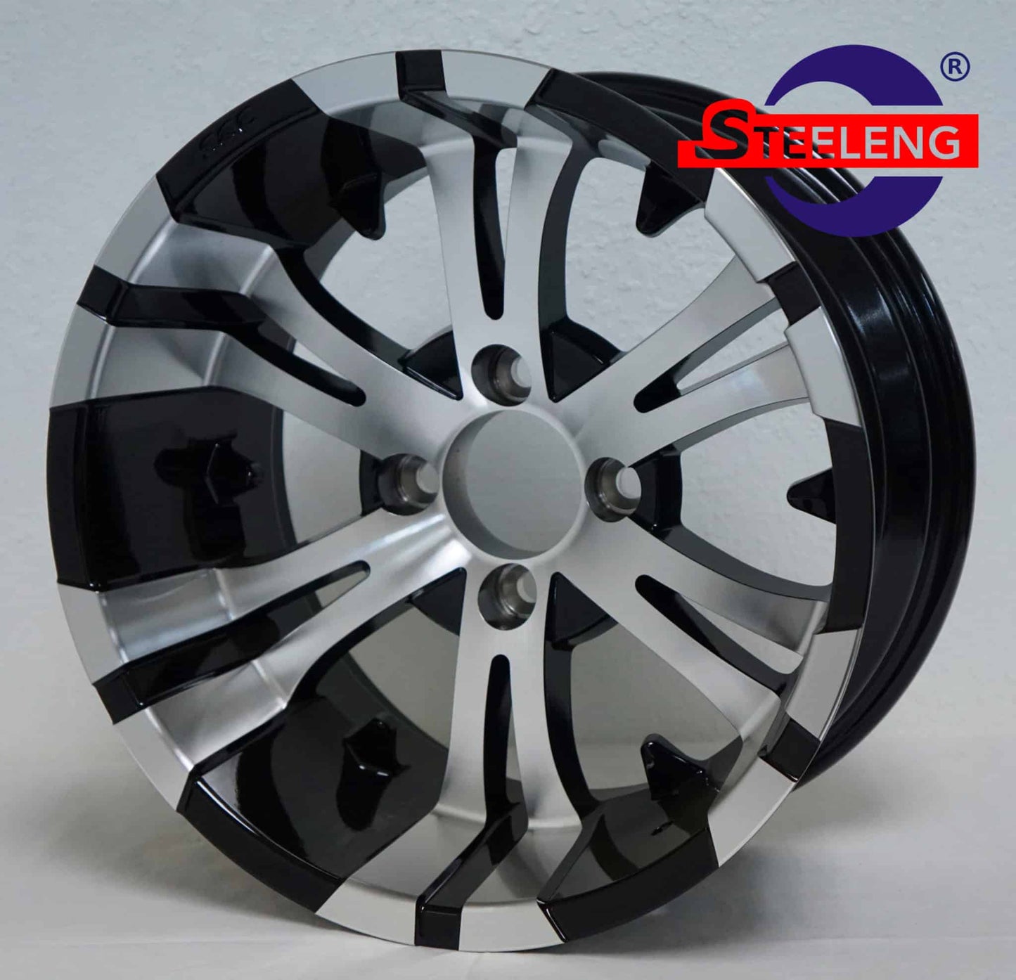 WH1413 – SGC 14″ x 7″ Vampire Machined/Black Wheel – Aluminum Alloy