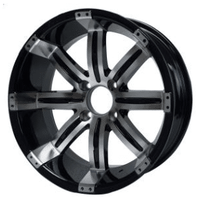 WH1505 – SGC 15″ Tempest – Machined/Black Wheel – Aluminum Alloy