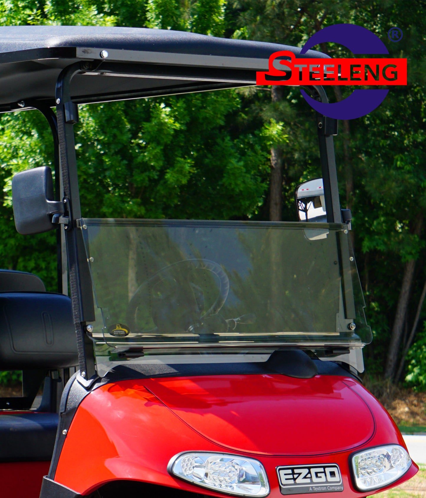 WSRX01 – SGC Windshield Tinted Foldable for EZGO RXV